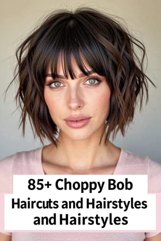 choppy bob hairstyles