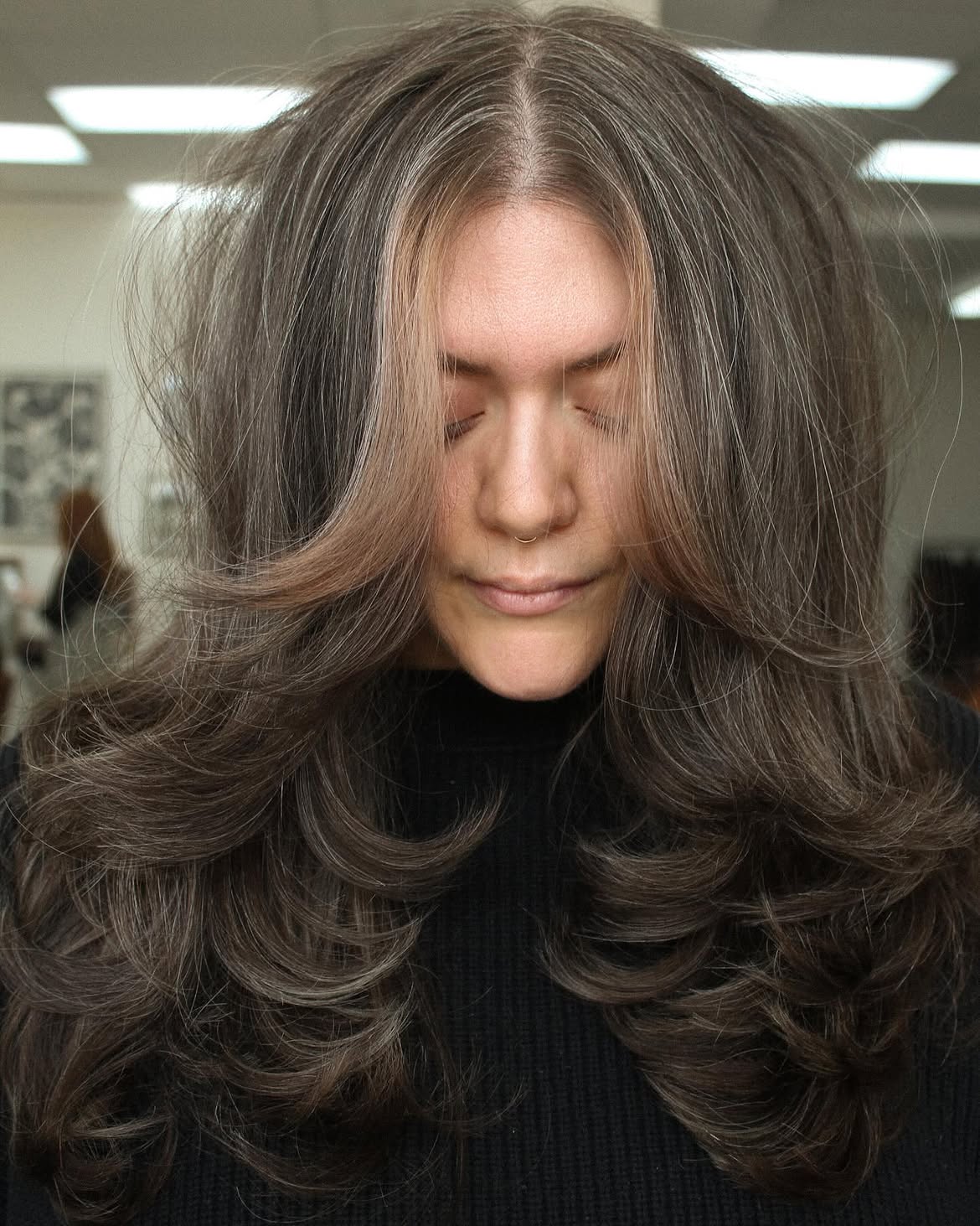 3. Feathered Blowout Layers
