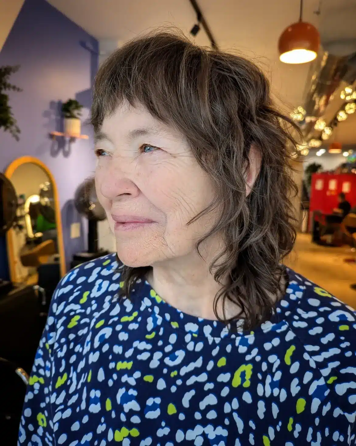 4. Wispy Cropped Shag with Baby Bangs