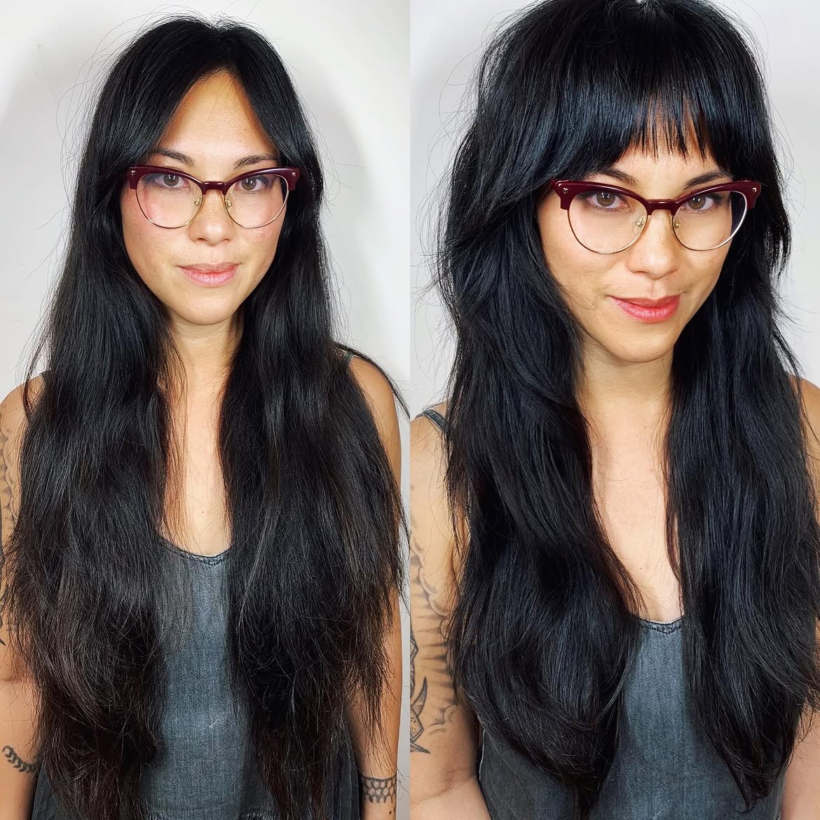 4. Wispy Shag with Micro Bangs