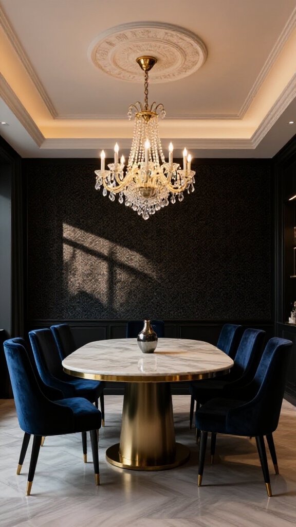 Art Deco Luxe Dining
