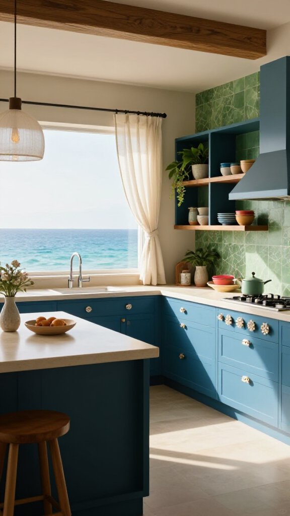 Coastal Blue and Green Palette