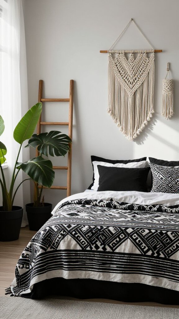 Modern Bohemian Monochrome