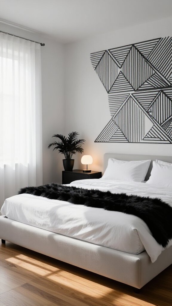 Monochrome Minimalist Oasis