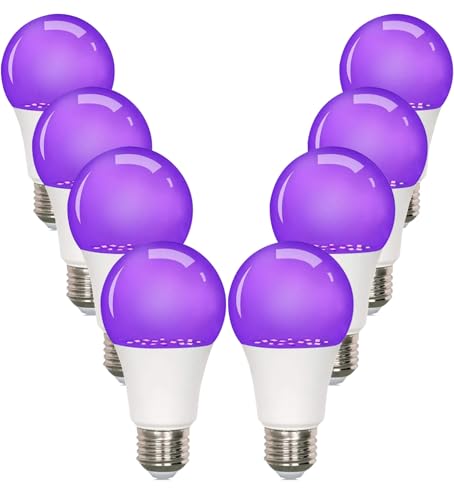 GODUORA 8-Pack LED Black Bulb