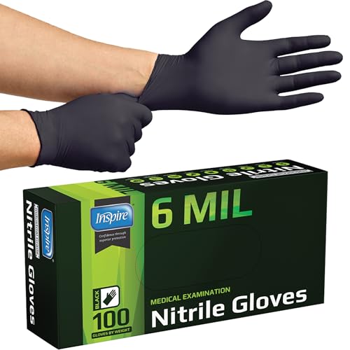 Inspire Heavy Duty Nitrile Gloves