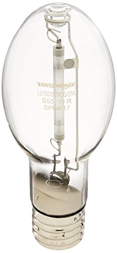 Satco S1932 2100K 150-Watt Clear Mogul Base ET23.5 High Pressure Sodium Lamp