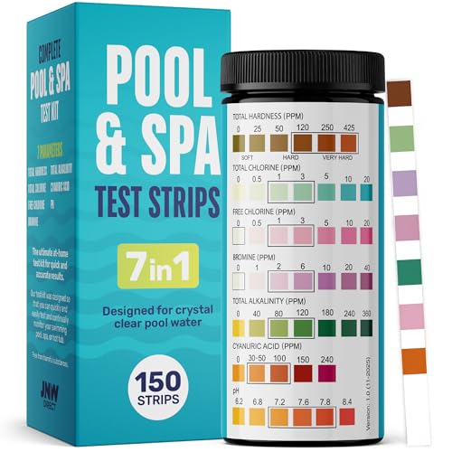 JNW 7-in-1 Pool Test Strips
