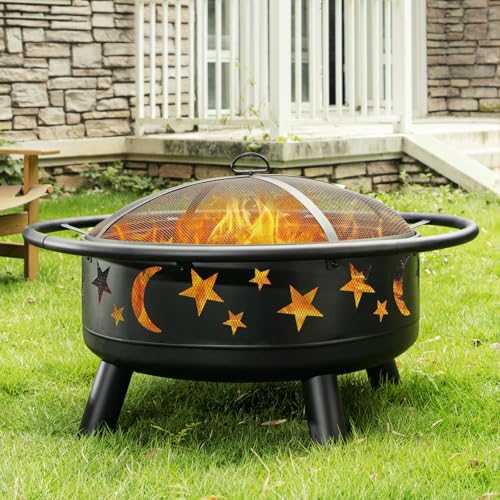 32 Inch Round Fire Pit