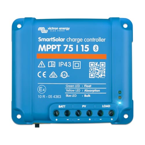 Victron Energy SmartSolar MPPT 75V, 15A Solar Charge Controller