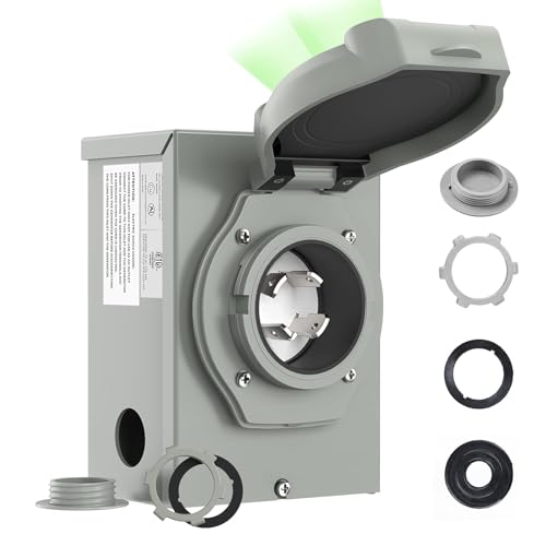 RVMATE 30 Amp Generator Inlet Box