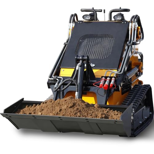 MS380T Mini Triangular Track Skid Steer Loader