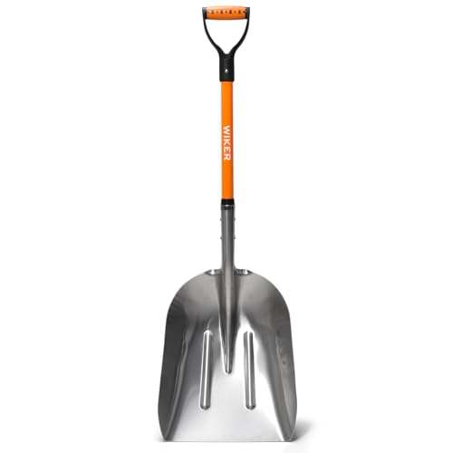 WIKER Aluminum Snow Shovel