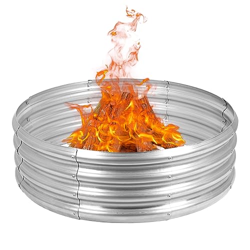 OUSHENG Galvanized Fire Pit Ring