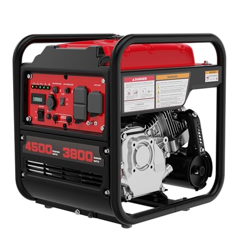 PowerSmart 4500-Watt Portable Inverter Generator
