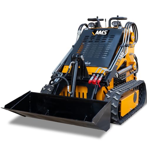 MS380 Mini Parallel Tracks Skid Steer Loader