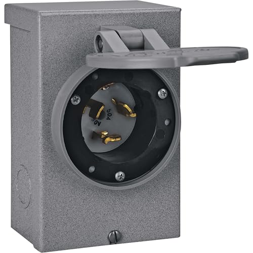 Reliance Controls PB50 50-Amp Power Inlet Box