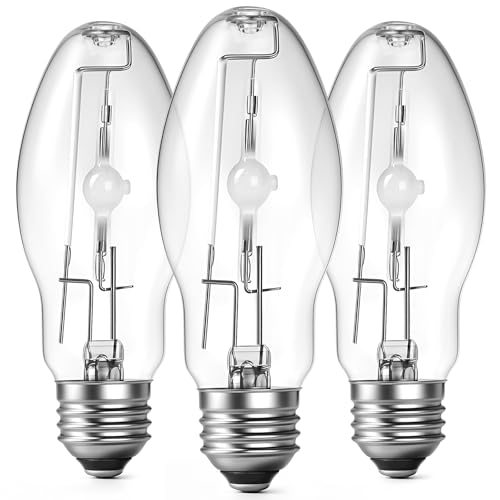 Huquary 3 Pack Lighting Metal Halide Ed17 Bulb
