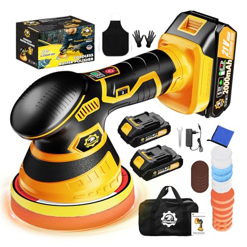 Niusken Cordless Car Buffer Polisher