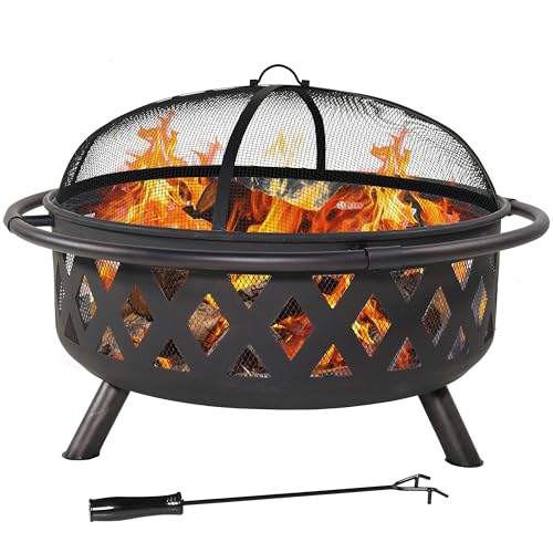 Sunnydaze Crossweave Fire Pit