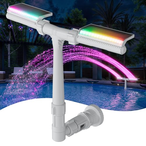 POOLHACKER Solar Pool Fountain