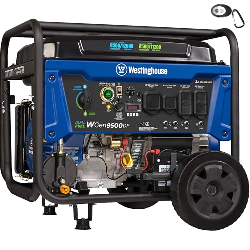 Westinghouse 12500 Watt Dual Fuel Generator