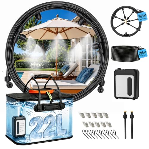 Bluepro 50FT Portable Misting System