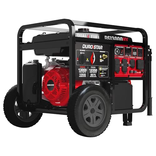 DuroStar DS13000MX Dual Fuel Generator