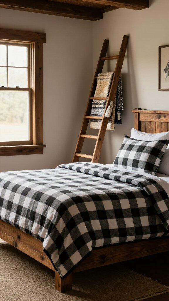 Rustic Farmhouse Black and White