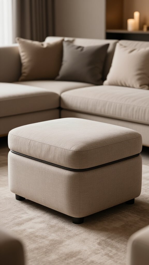 Secret Storage Ottoman Style