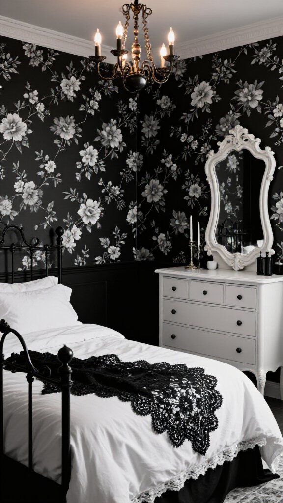 Vintage Black and White Charm